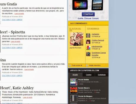 ¡Autor del día en Paperblog!