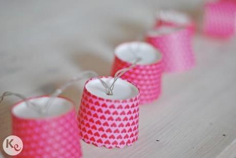 DIY. Valentine's garland