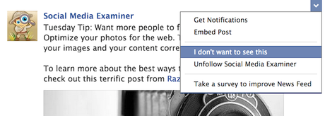 ocultar publicaciones