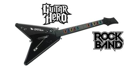 Rock Band vs Guitar Hero