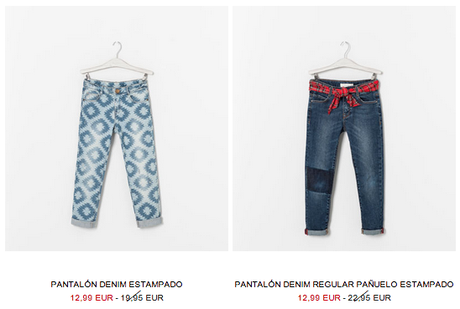 rebajas en moda infantil zara kids