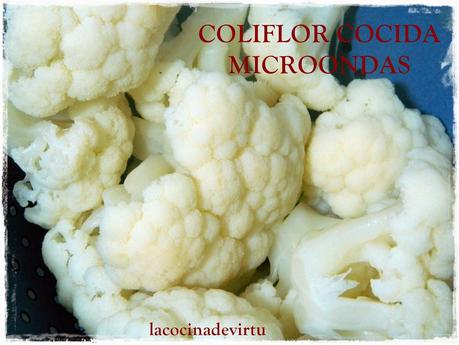 COCER COLIFLOR microondas