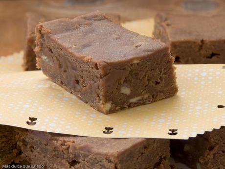 Brownie de Castañas