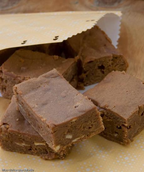 Brownie de Castañas