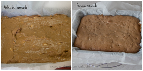 Brownie de Castañas