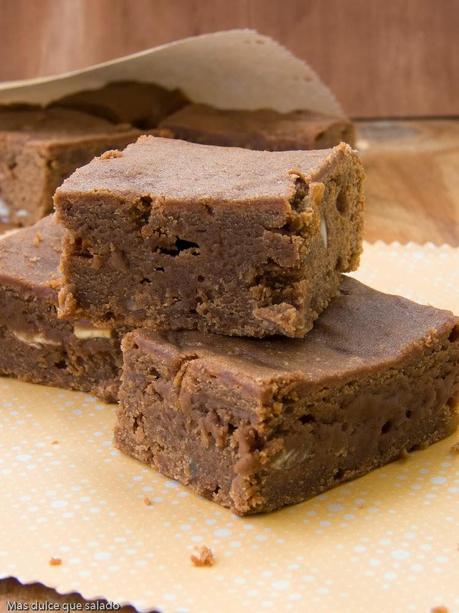 Brownie de Castañas