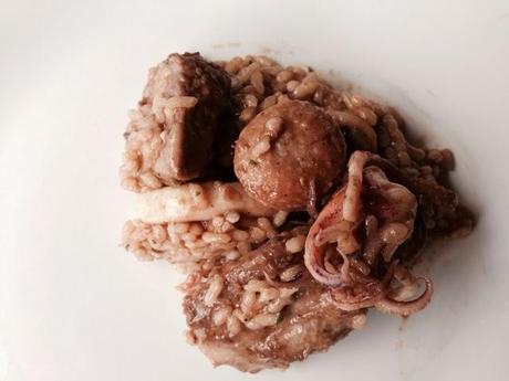 Arroz oscuro. #Proyecto Roca.