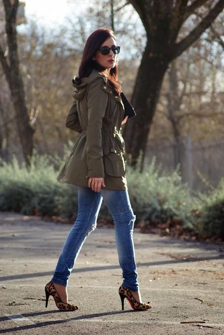 PARKA TIME!Parka:Choies Camisa/Shirt: Mango, Vaqueros/Jea...