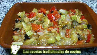 Receta de verduras con vino blanco