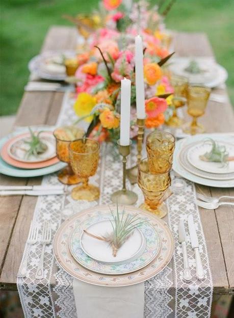 20 fotografías de inspiración para una boda bohemia