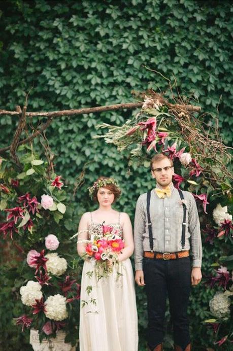 20 fotografías de inspiración para una boda bohemia