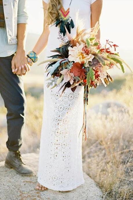 20 fotografías de inspiración para una boda bohemia