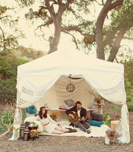 20 fotografías de inspiración para una boda bohemia