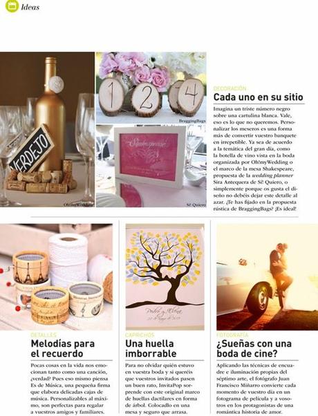 oh!myWedding en la revista Novias de España