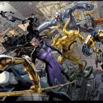 Nuevas portadas interconectadas de Dustin Weaver para Avengers Avengers Nº 25-26-27