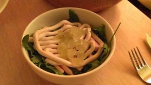 Llega 80 grados a Malasaña ensalada de queso azul