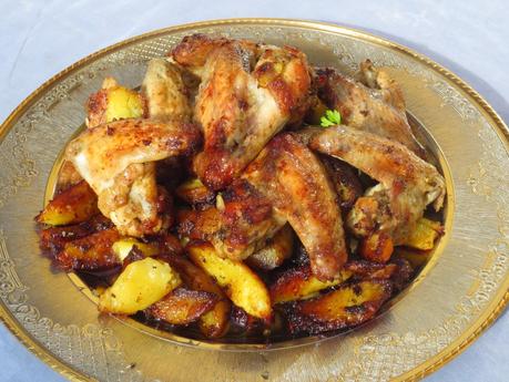 Alitas de pollo asadas olla GM