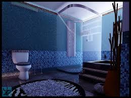 Hermosos baños en color azul