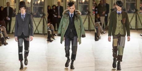 Junya Watanabe, Paris Fashion Week, Fall Winter, otoño invierno, 2014, british style, 