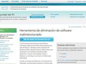 Herramienta eliminación software malintencionado Malware-removal Windows