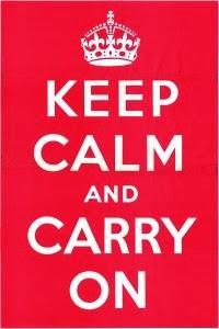 Frases célebres: keep calm and carry on