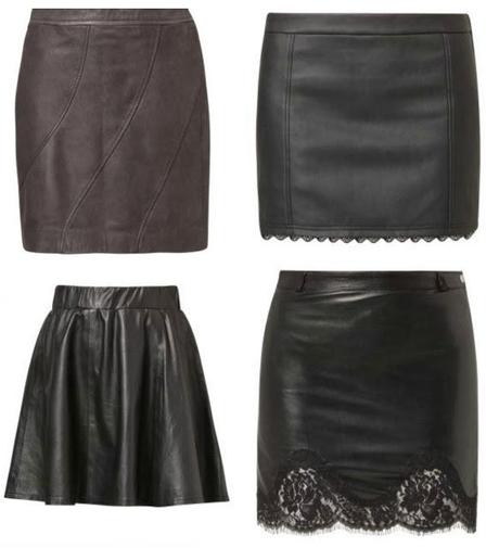 LEATHER SKIRT