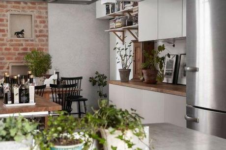 repartir el espacio de un loft loft con altillo decoración decoración nórdica escandinava decoración interiores loft decoración diseño lofts cocina moderna blog de decoración interiores aires bohemios decoración 