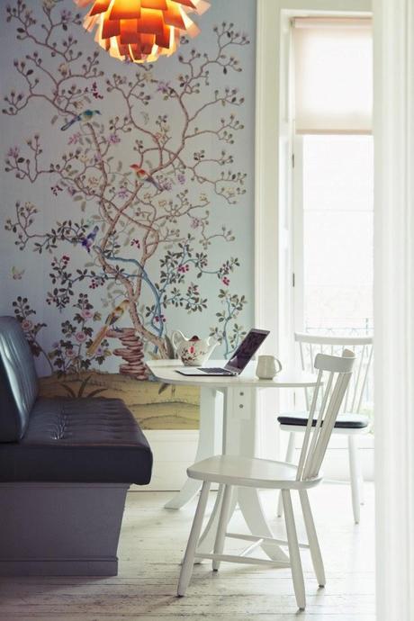 Clasicismo actualizado, en tonos pastel