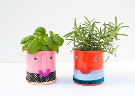 DIY.........MACETAS DIVERTIDAS