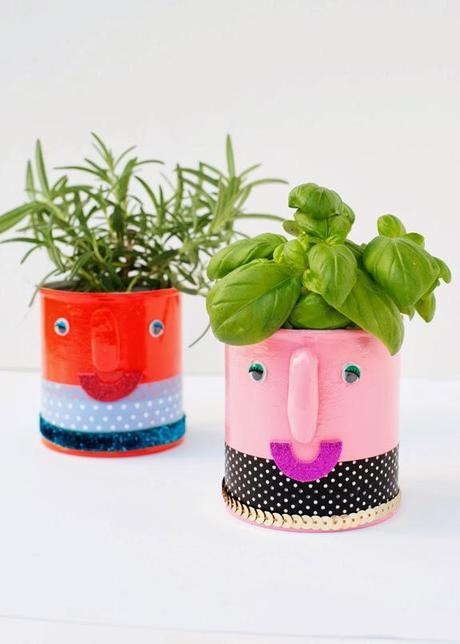 DIY.........MACETAS DIVERTIDAS