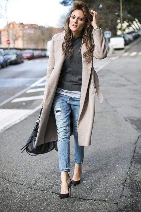 BOYFRIEND OUTFITS, long coat, hakei, alejandro ingelmo, seraphita, eric galais, dime que me quieres, emporio armani, zara boyfriend jeans, art lab,