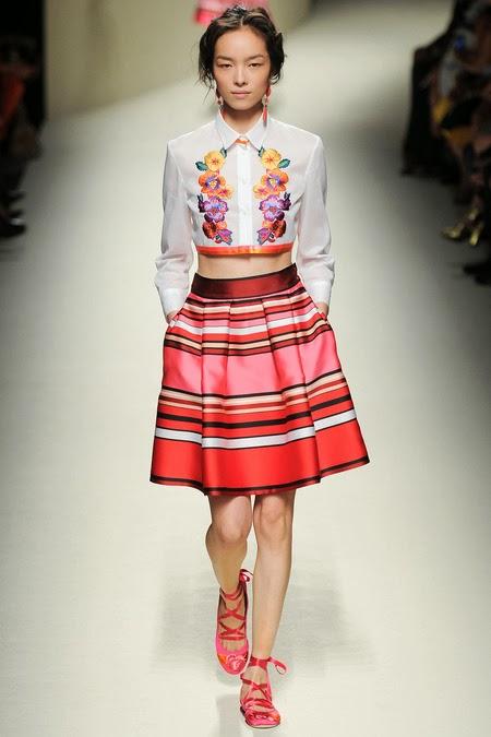 Tendencias Spring 2014. Crop Top.