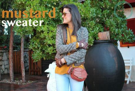 Mustard sweater