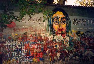 Grafiti en Praga