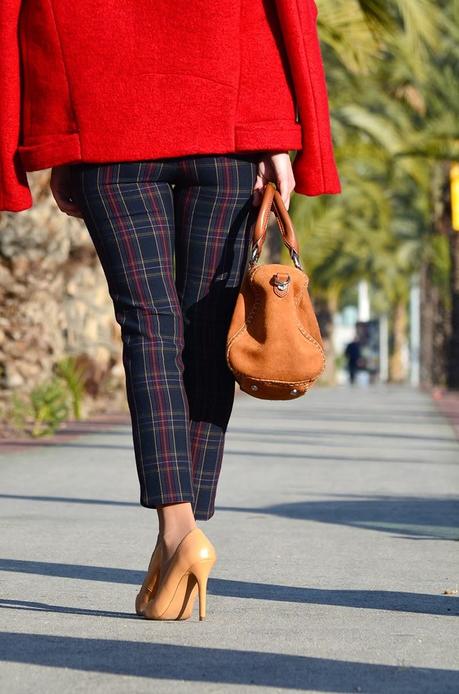 tartan+red