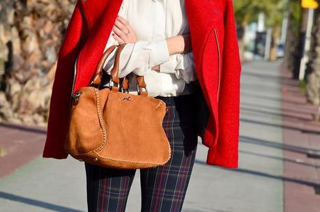 tartan+red