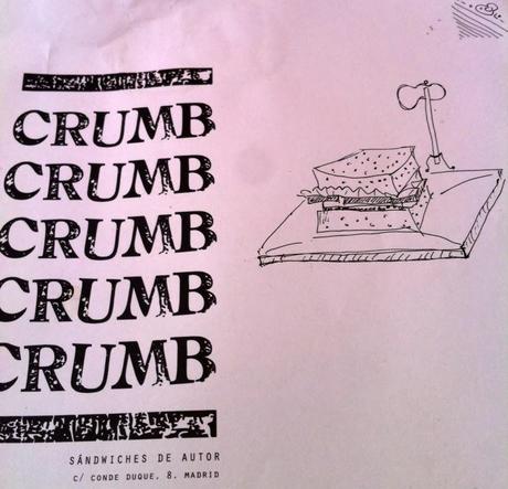 Crumb Madrid, sandwiches de autor