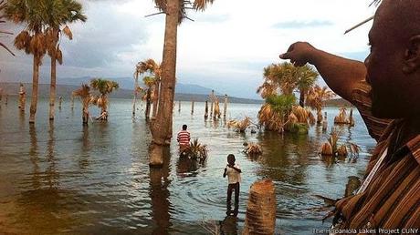 Lago Enriquillo ha crecido 3 centímetros enero 2014.
