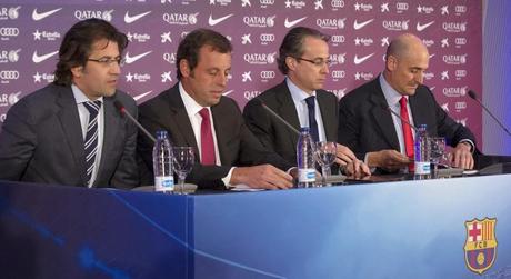 Sandro Rosell deja la Presidencia del Barcelona