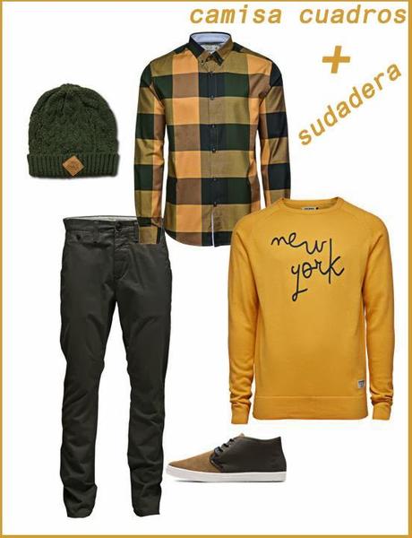 Men: Looks with color pants (Jack&Jones)