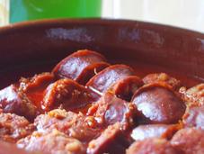 Chorizos sidra