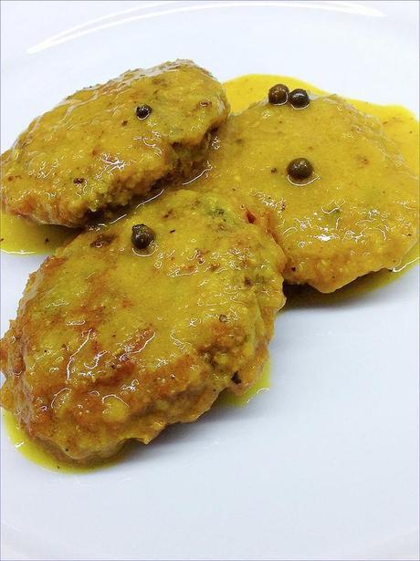 RUSITOS EN SALSA DE CERVEZA Y PIMIENTA VERDE RUSITOS EN SALSA 2