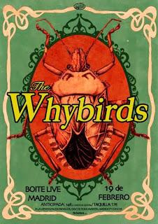 Extensa gira española de The Whybirds en febrero