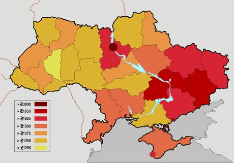 Ucrania, frente oriental