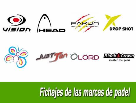 Fichajes de jugadores por marcas de pádel