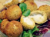 Bocaditos queso mozzarella empanados (mozzarelline fritte)