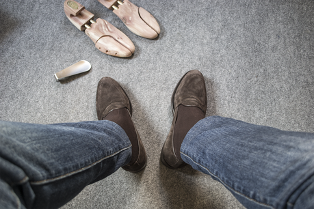 Review mocasines de antifaz modelo The Leipzig de Crownhill.