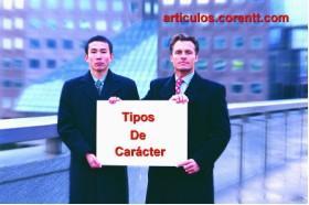 tipos de carácter