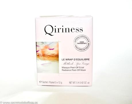 RECOMENDACIÓN DE HOY: MASCARILLA DE LUMINOSIDAD PEEL-OFF DE QIRINESS.