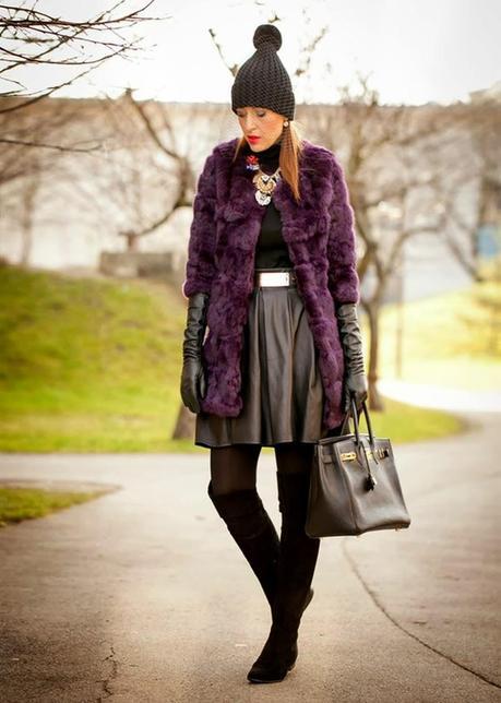 fur coat abrigo de piel